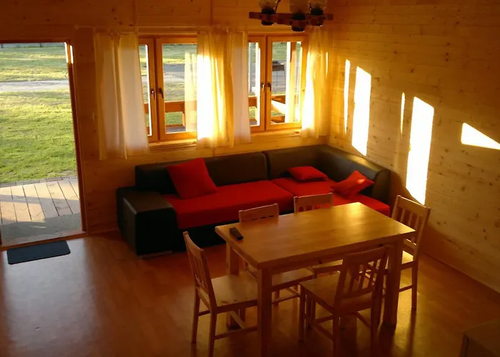 山林小屋 Tylko Dla Rodzin Wakacyjne Eldorado Centrum Mielna, 200m Od Morza 梅尔诺