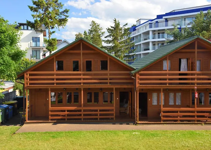 山林小屋 Tylko Dla Rodzin Wakacyjne Eldorado Centrum Mielna, 200m Od Morza